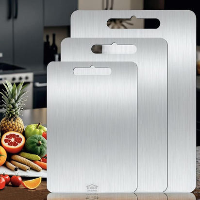 Velixir™ - Stainless Steel Cutting Board Set