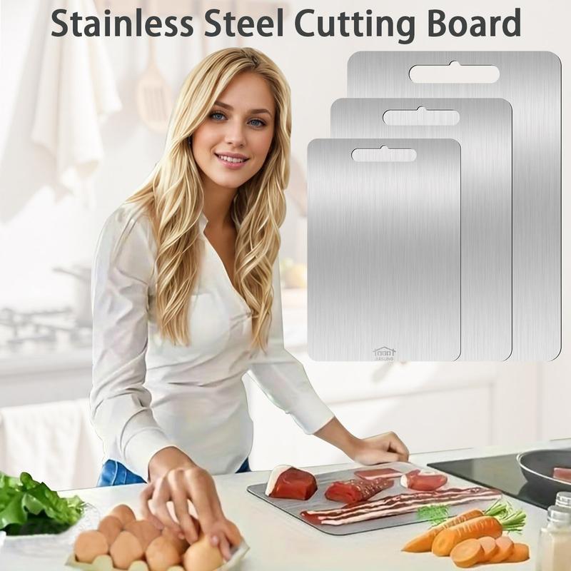 Velixir™ - Stainless Steel Cutting Board Set