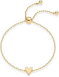 Velixir™ - 14K Gold Plated Matching Heart Bracelet