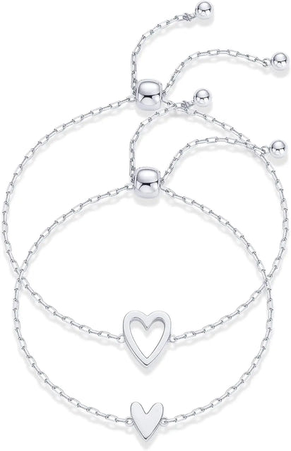 Velixir™ - 14K Gold Plated Matching Heart Bracelet