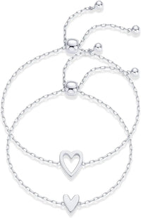 Velixir™ - 14K Gold Plated Matching Heart Bracelet