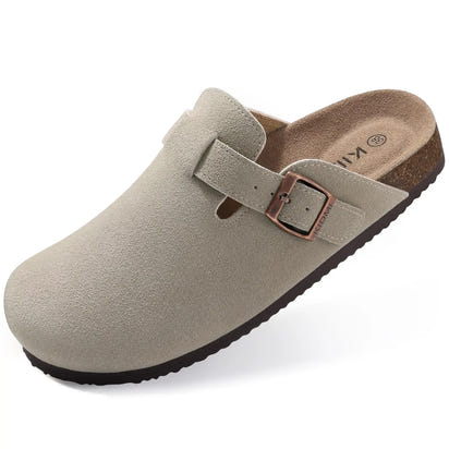 Velixir™ - Suede Leather Clogs
