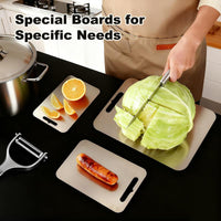 Velixir™ - Stainless Steel Cutting Board Set